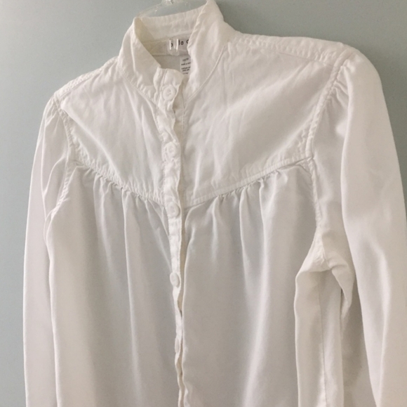 Bella Dahl white button-up blouse - Picture 4 of 13
